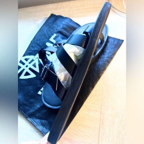 Men’s Zaaf KENYA COLLECTION MADE IN AFRICA LEATHER SANDAL. Size 46. main image 10